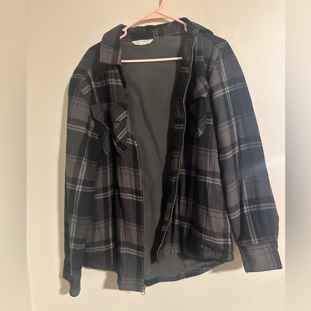 Field & Stream Fleece Lined Plaid Shacket
